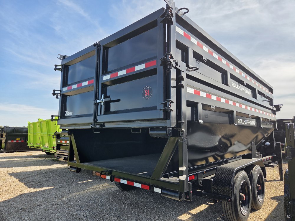 7'x16' Midsota Roll-Off Dump NBRC8216-GN-176 6'