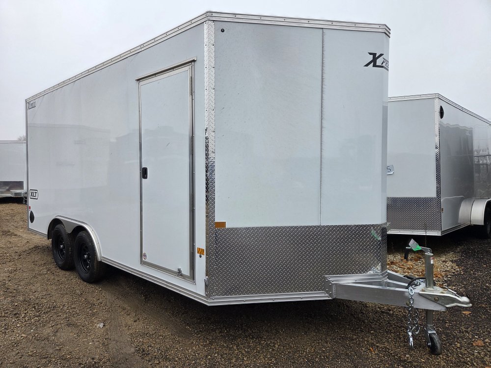 8.5'x16' Alcom Enclosed Cargo  85"