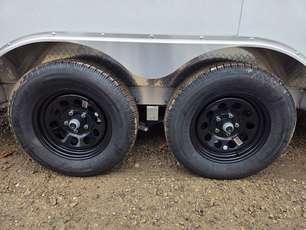 8.5'x16' Alcom Enclosed Cargo  85"