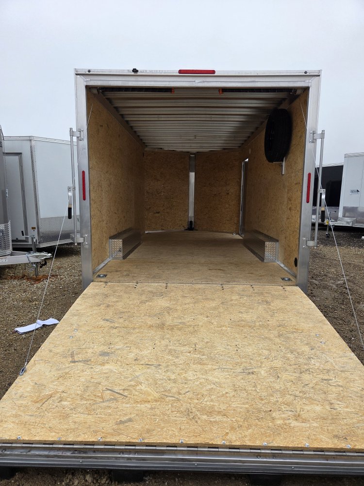 8.5'x16' Alcom Enclosed Cargo  85"