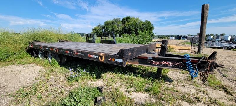 1998 8.5x20 Towmaster Trailers T-40 Deckover Trailer USED