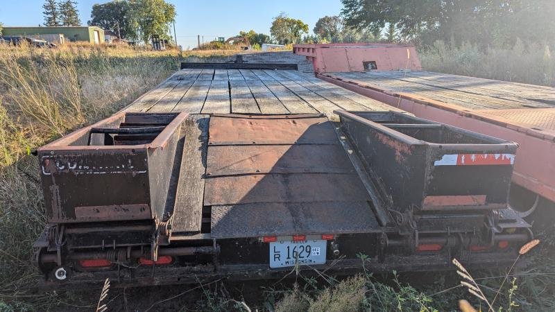 1998 8.5x20 Towmaster Trailers T-40 Deckover Trailer USED
