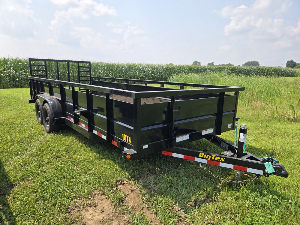 7'x20' Big Tex Trailers Utility 10TV-20