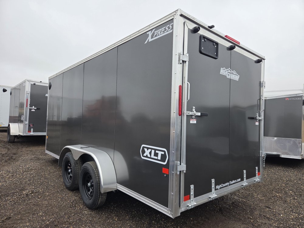 7'x16' Alcom Enclosed Cargo XPRESS 7x16-XLT 76"