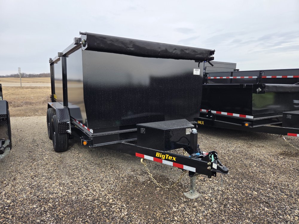 7'x12' Big Tex Dump 14LX-12 4'
