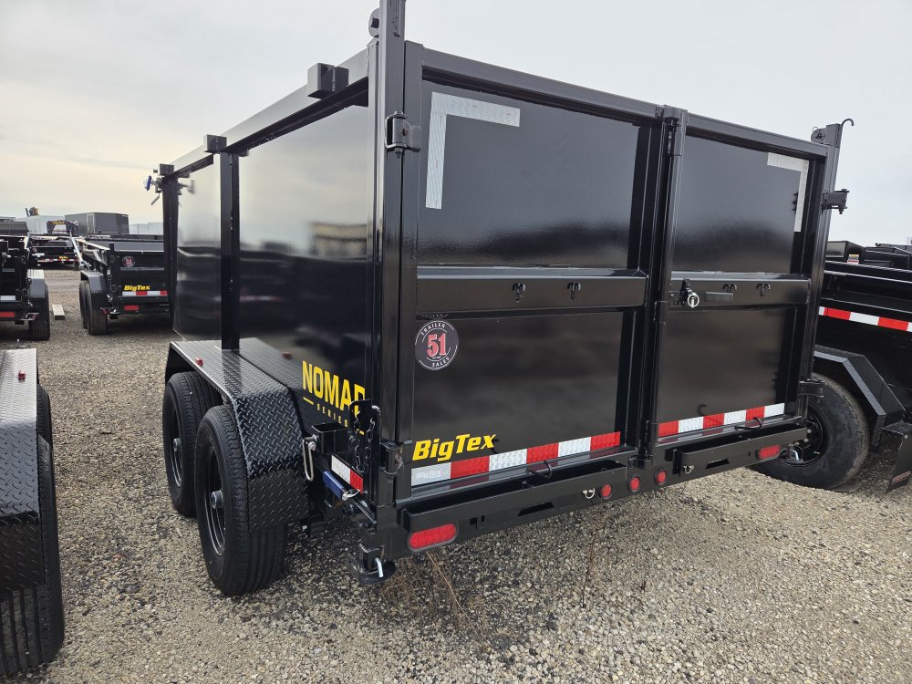 7'x12' Big Tex Dump 14LX-12 4'