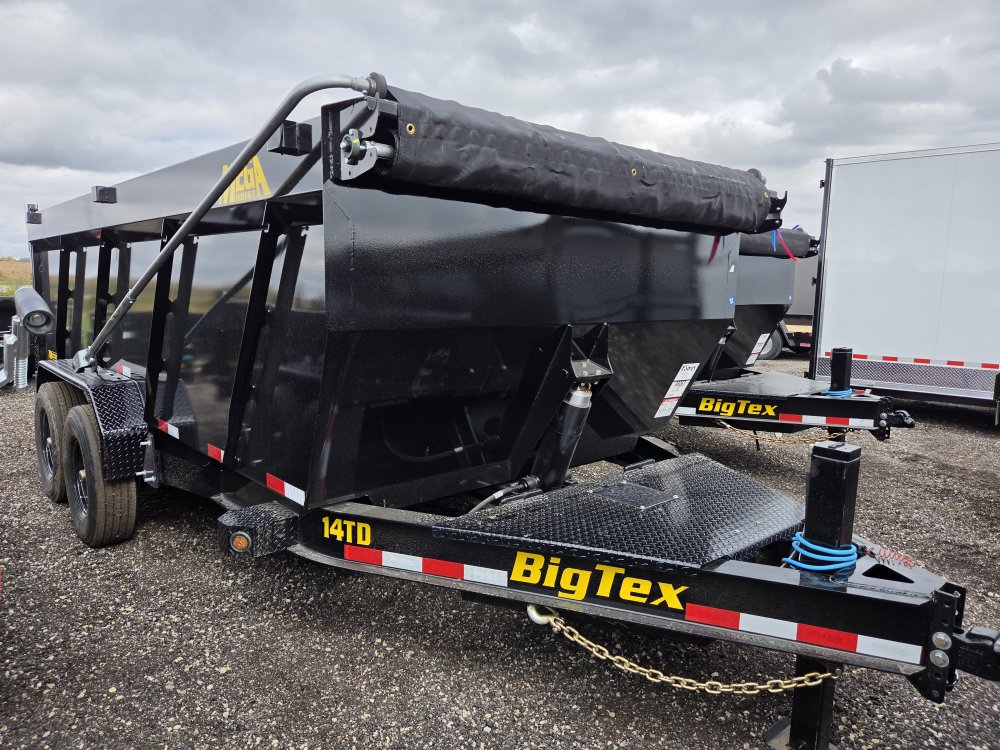 7'x16' Big Tex Dump 14TD-16 4'