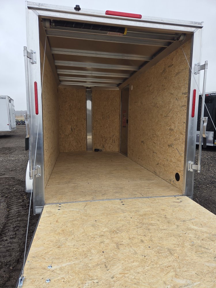 6'x12' Alcom Enclosed Cargo XPRESS6X12SA-XLT-P 76"