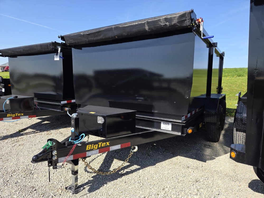 7'x12' Big Tex Dump 14LX-12 4'
