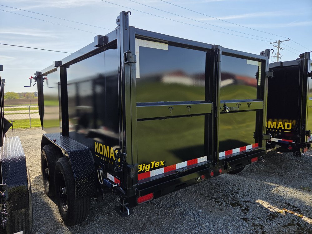 7'x12' Big Tex Dump 14LX-12 4'