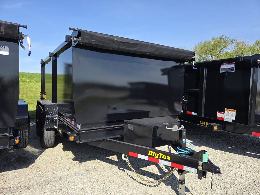 7'x12' Big Tex Dump 14LX-12 4'