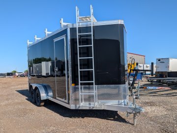 7'x16' Alcom Contractor XPRESS7X16UCP-LMFL25 79"