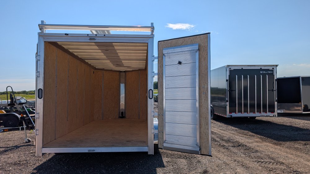 7'x16' Alcom Contractor XPRESS7X16UCP-LMFL25 79"