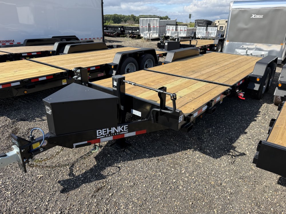 7'x22' Behnke Trailers Equipment/Tilt TBCT2220ET-10K