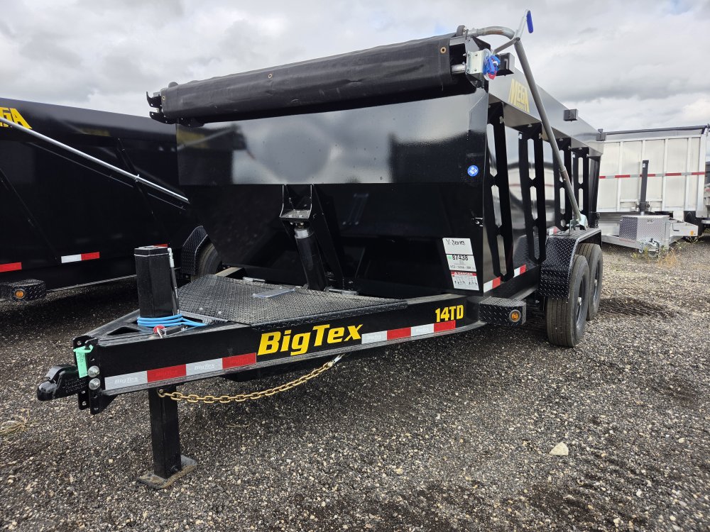 7'x14' Big Tex Dump 14TD-14 4'