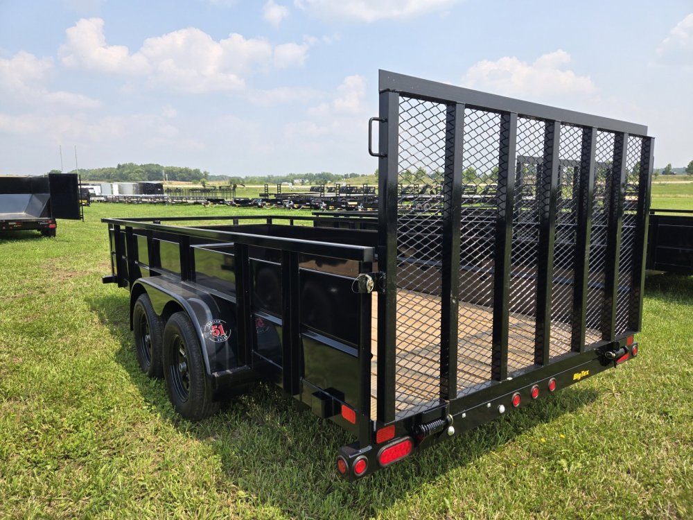 7'x16' Big Tex Trailers Utility 70TV-16
