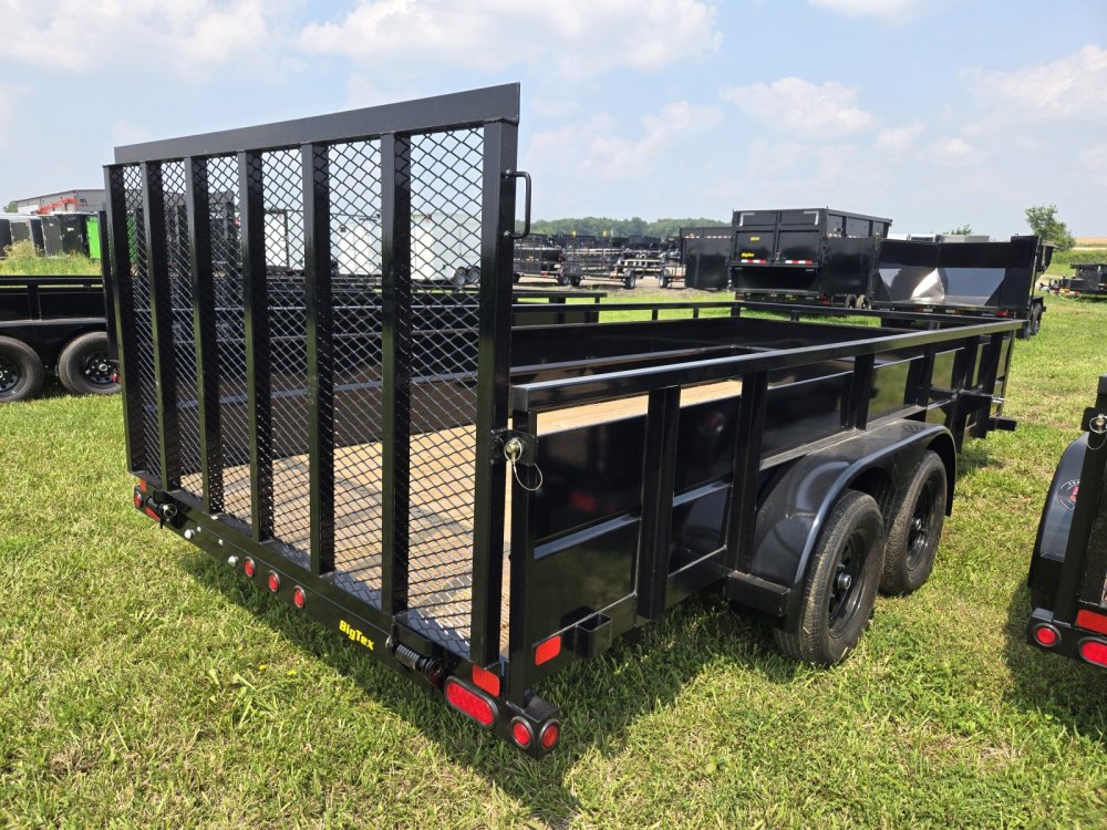 7'x16' Big Tex Trailers Utility 70TV-16