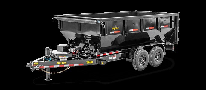 7'x14' Big Tex Roll-Off Dump 14RB-14