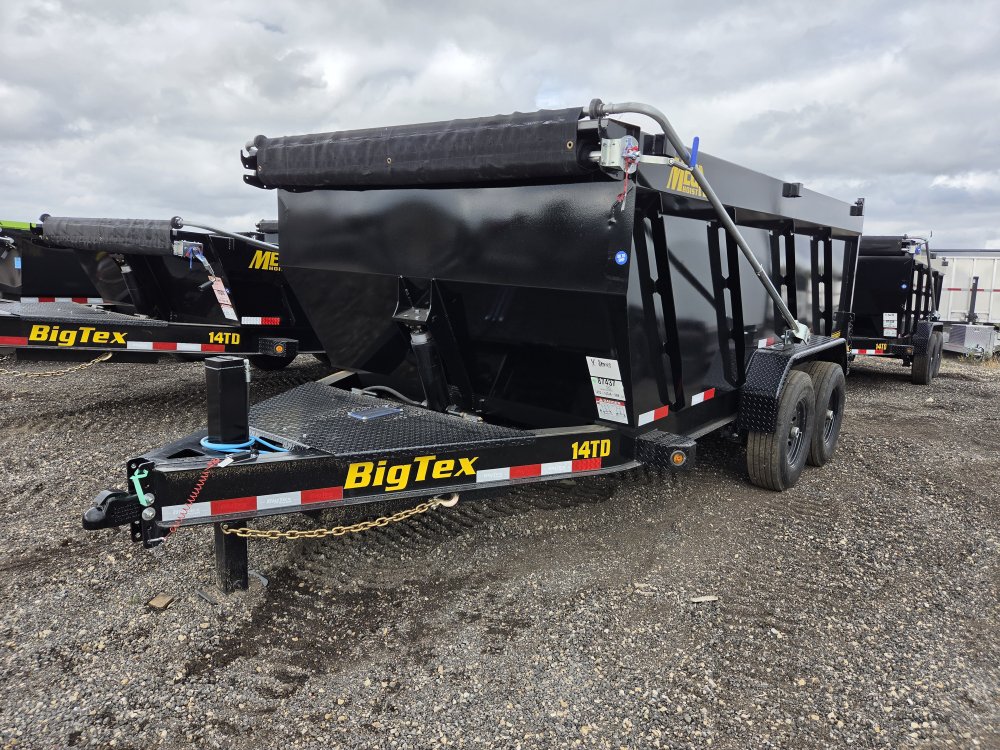 7'x14' Big Tex Dump 14TD-14 4'