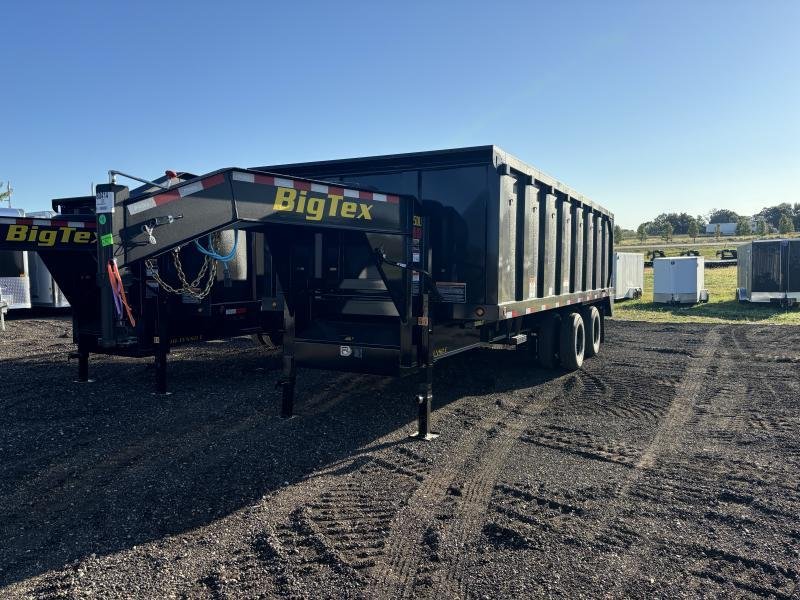 8.5'x20' Big Tex Trailers Dump 4'