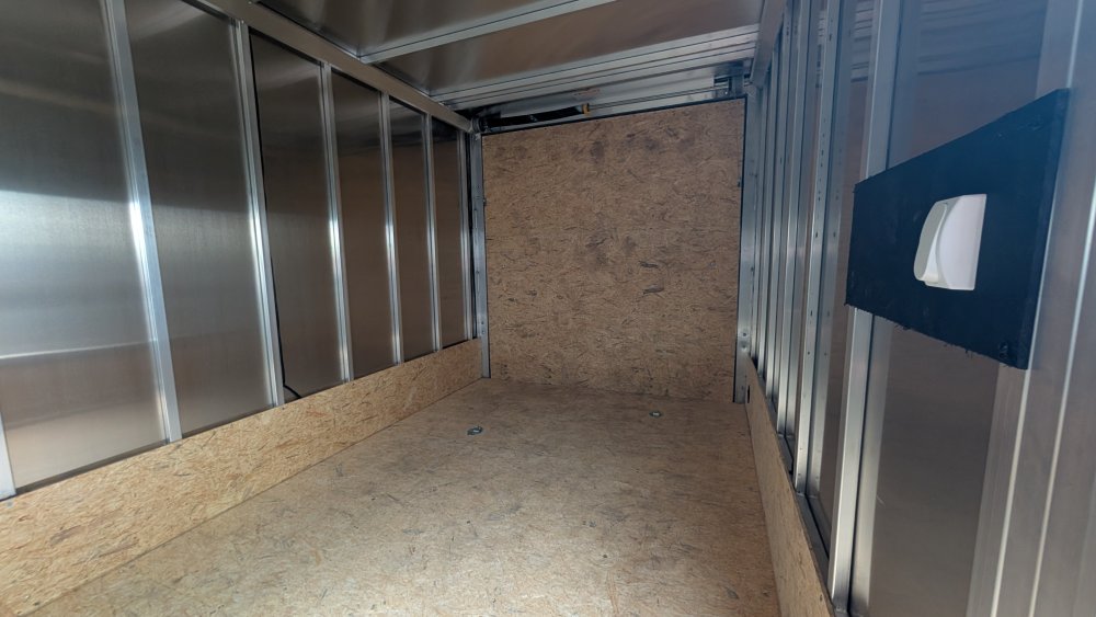7'x14' Alcom Snowmobile XPRESS7X14ES-XLTP-LMSD25 85" Storm Damage