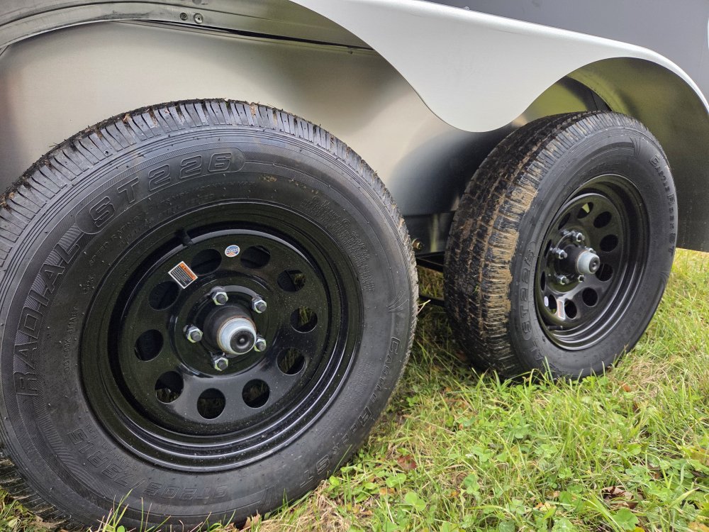 7'x14' Alcom Snowmobile XPRESS7X14ES-XLTP-LMSD25 85"