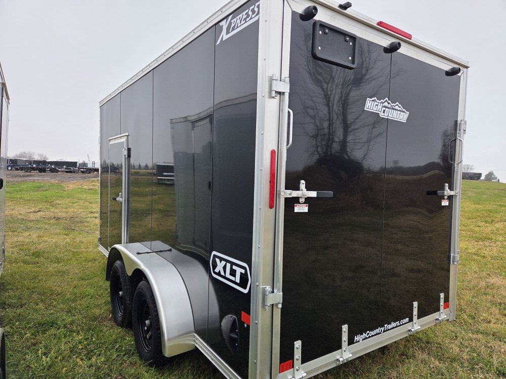 7'x14' Alcom Snowmobile XPRESS7X14ES-XLTP-LMSD25 85"