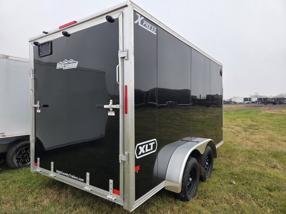 7'x14' Alcom Snowmobile XPRESS7X14ES-XLTP-LMSD25 85"