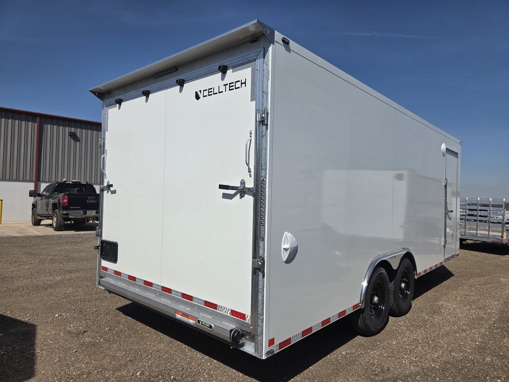 8.5'x20' CellTech Enclosed Cargo 85X20TA5 86"