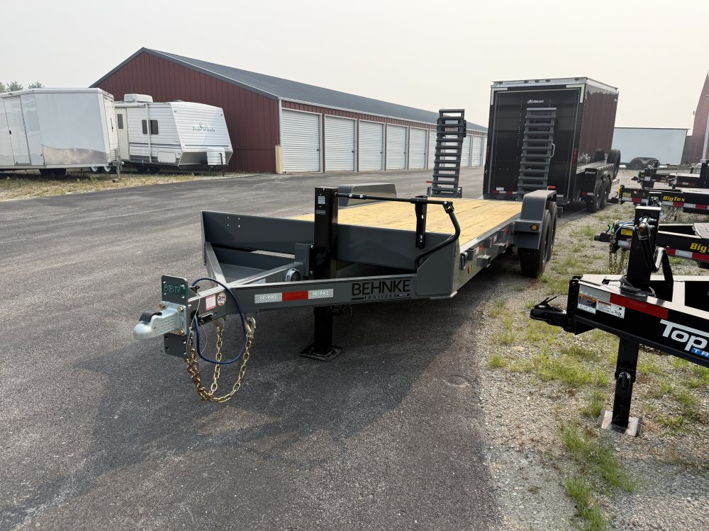 7'x20' Behnke Trailers Equipment CBCT2020-E-S10K