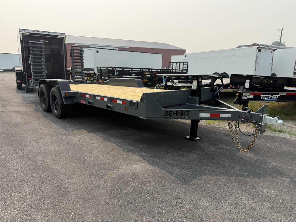 7'x20' Behnke Trailers Equipment CBCT2020-E-S10K