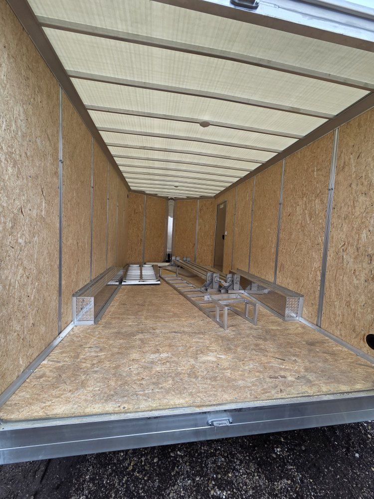 8.5'x16' Alcom Contractor ZXPRESS8.5X16UCP-LMSD25 79"