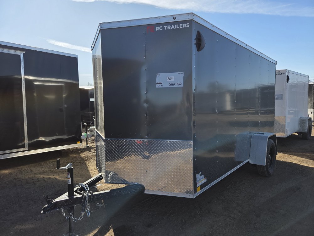6'x12' RC Trailers Enclosed Cargo RWT612SA 72"