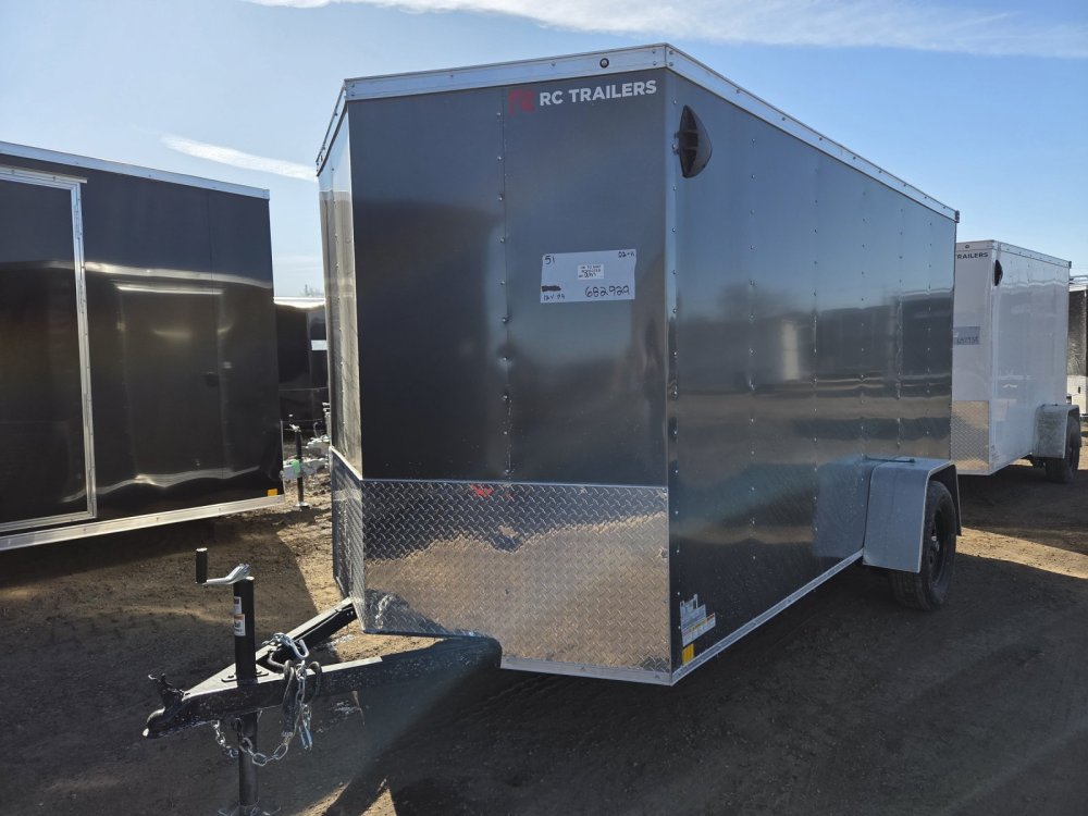 6'x12' RC Trailers Enclosed Cargo RWT612SA 72"