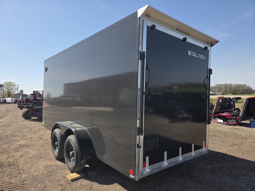 7'x16' CellTech Enclosed Cargo 7x16TA3 84"
