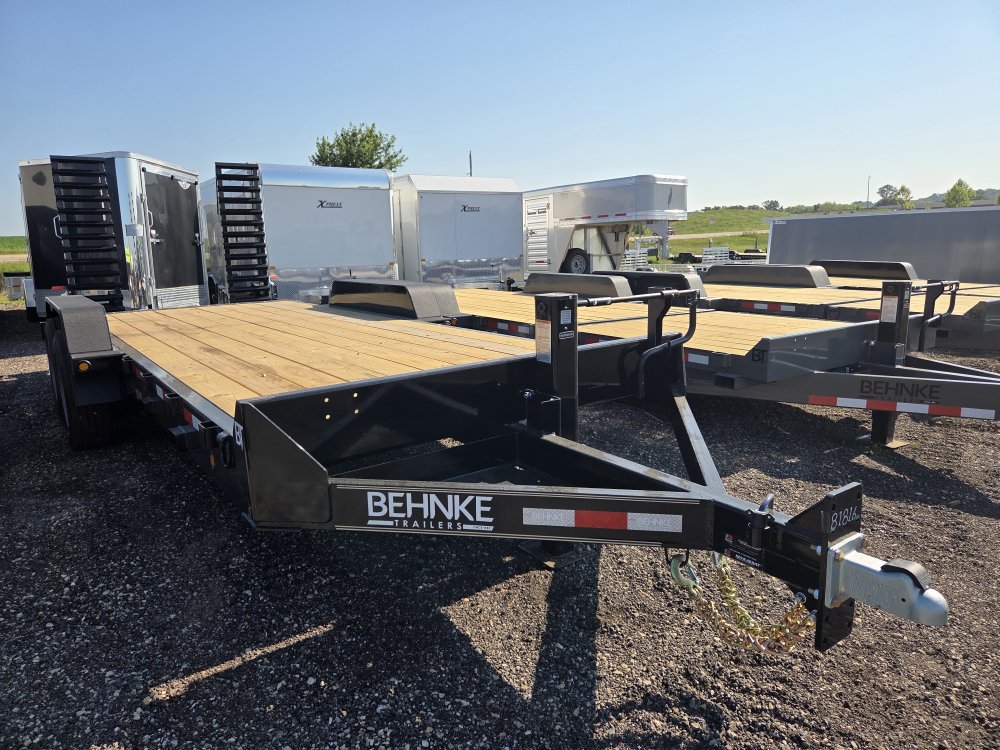 7'x20' Behnke Trailers Equipment CBCT2020-E-S10K