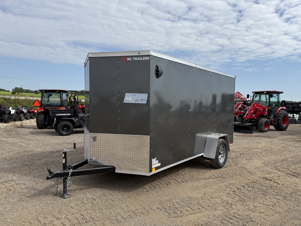 6'x12' RC Trailers Enclosed Cargo RDLX 6x12 6'