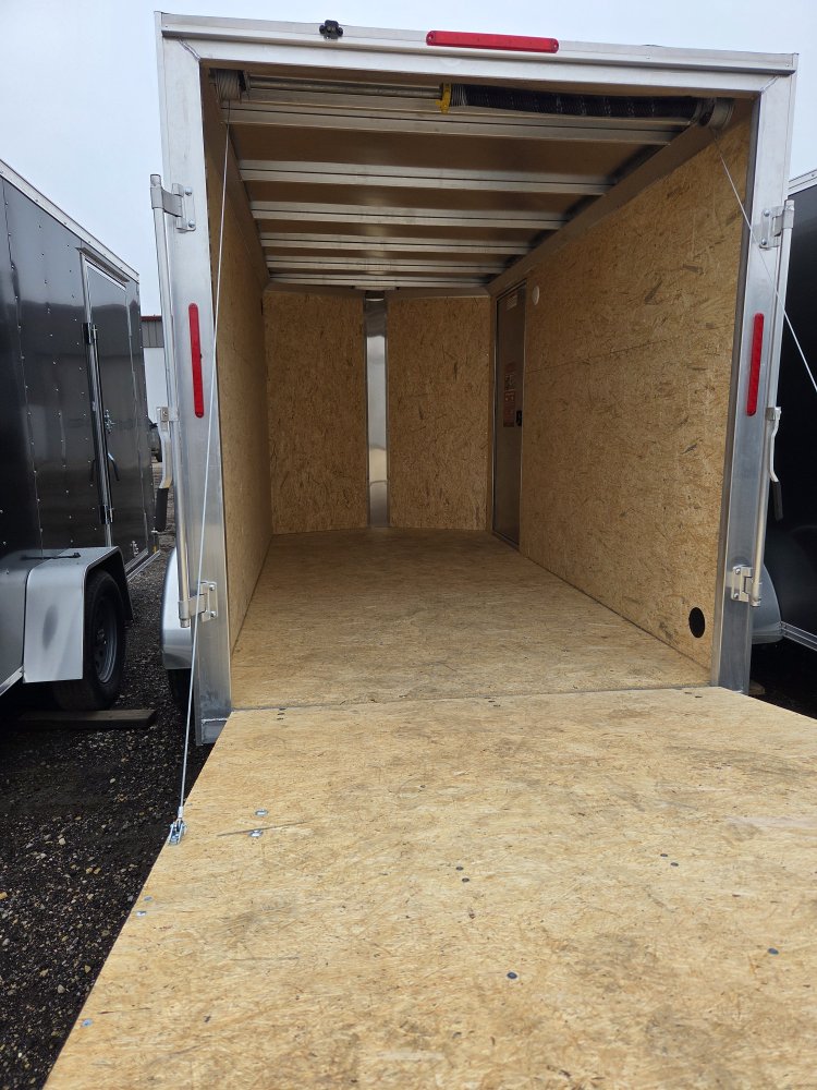 6'x12' Alcom Enclosed Cargo XPRESS6X12SA-XLT-P 76"