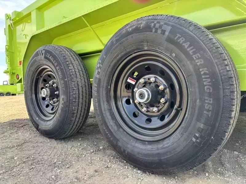 7'x14' Big Tex Trailers Dump 2'