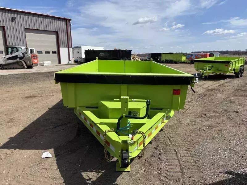 7'x14' Big Tex Trailers Dump 2'