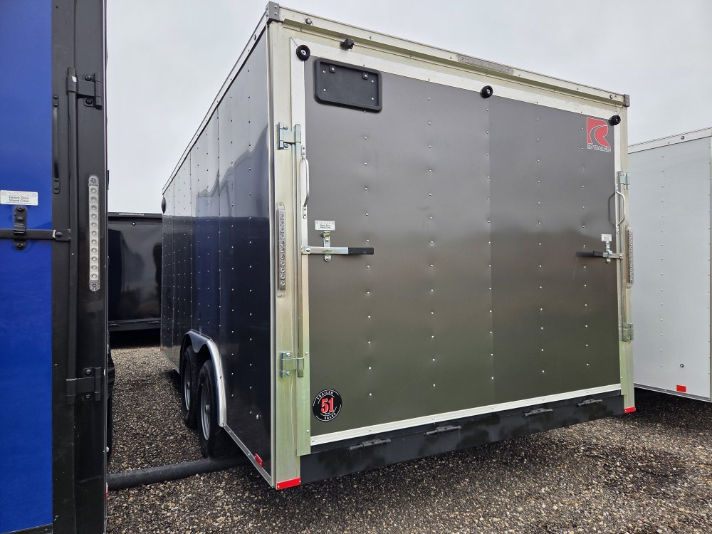 8.5'x16' RC Trailers Enclosed Cargo RWT 8.5x16 78"