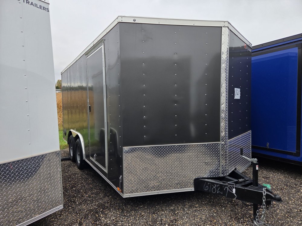8.5'x16' RC Trailers Enclosed Cargo RWT 8.5x16 78"