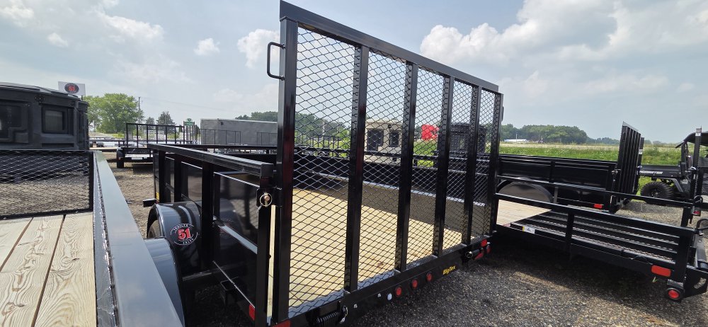 6.5'x10' Big Tex Trailers Utility 35SV-10