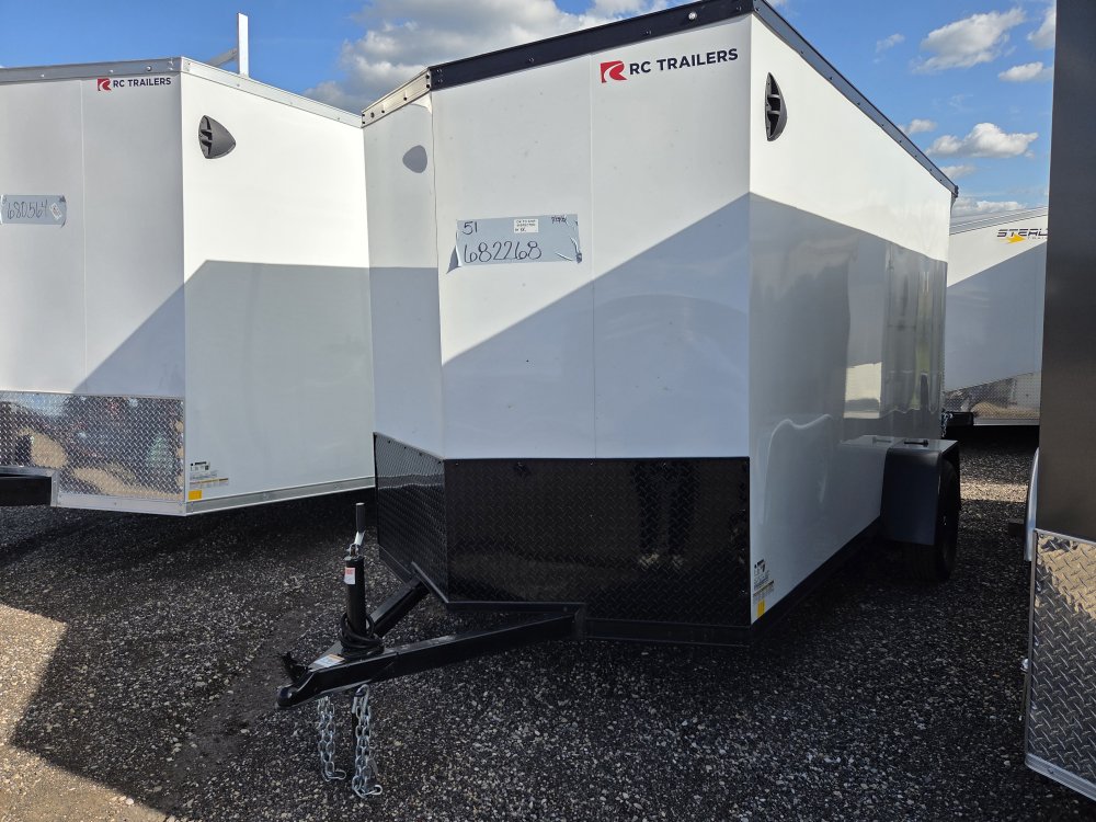 6'x12' RC Trailers Enclosed Cargo RDLX 6x12 6.5'