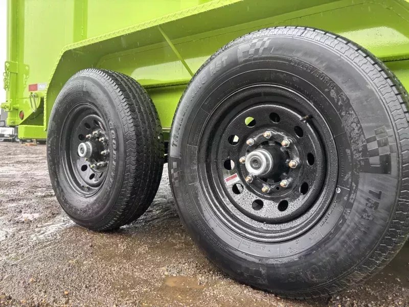 7'x16' Big Tex Trailers Dump 4'