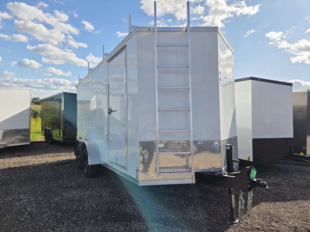 7'x16' RC Trailers Enclosed Cargo RDLX 7x16 7'