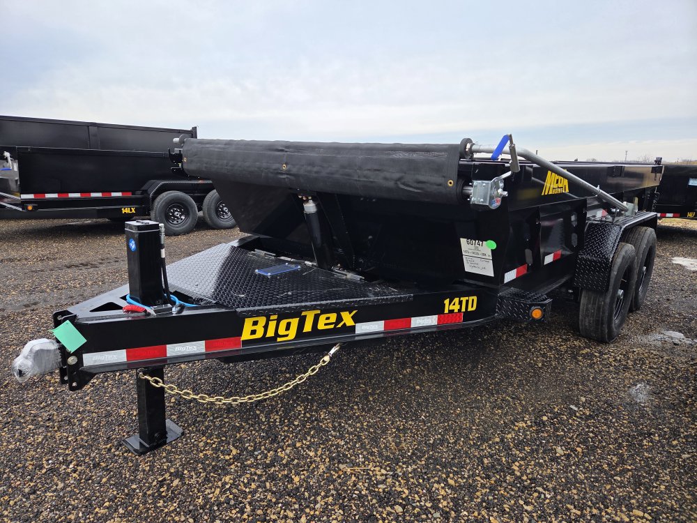 7'x14' Big Tex Dump 14TD-14 2'