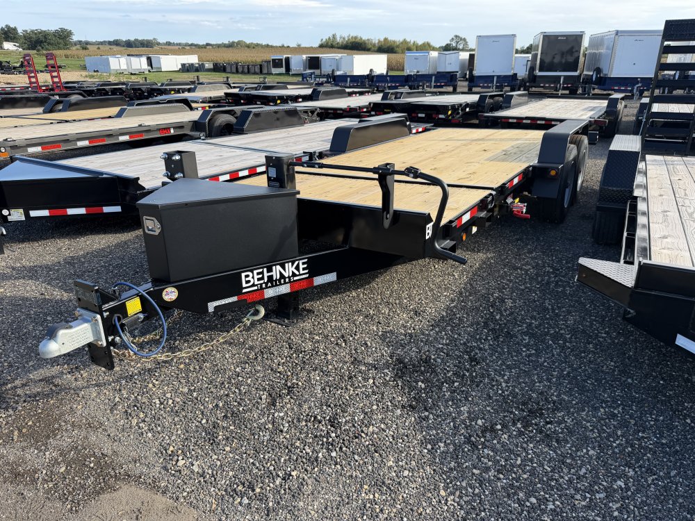 7'x20' Behnke Trailers Equipment/Tilt TBCT2020ET-10K