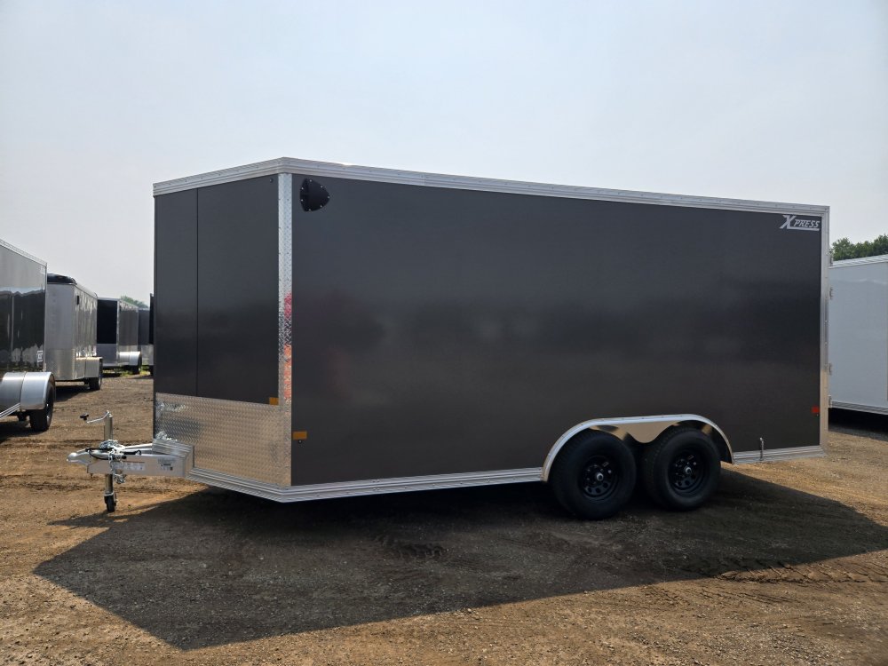 8.5'x16' Alcom Enclosed Cargo 8.5x16 XPRESS 79"