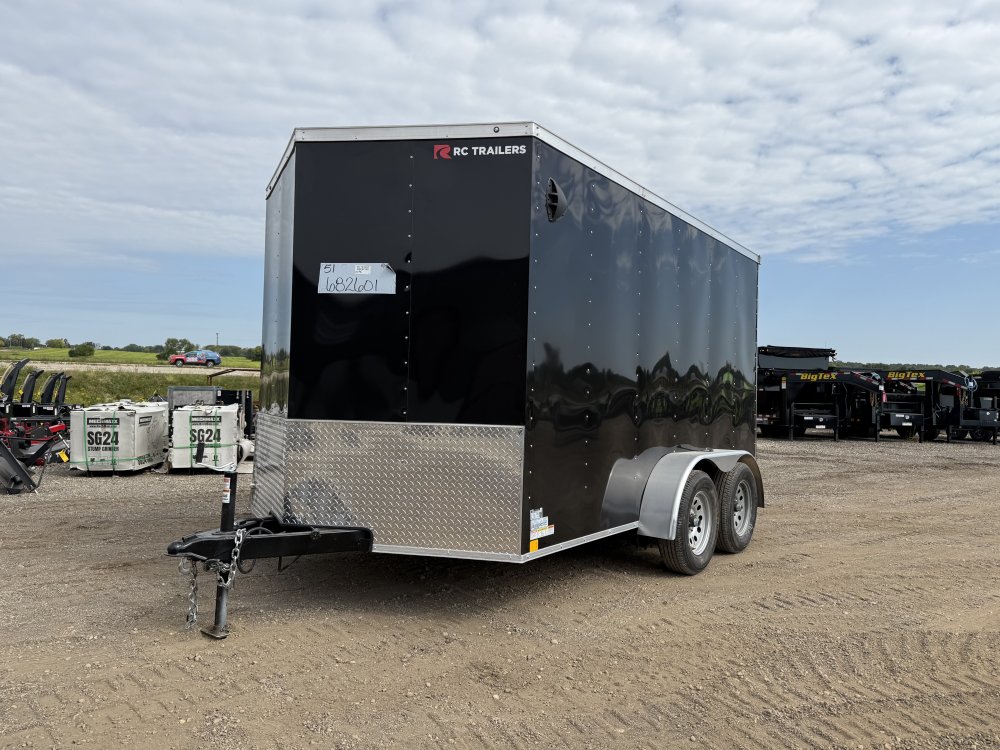 7'x12' RC Trailers Enclosed Cargo RWT712TA 6.5'